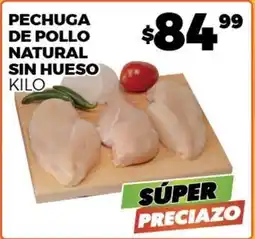 Merco Pechuga de pollo natural sin hueso oferta