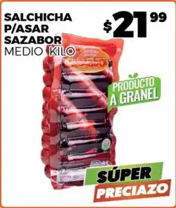 Merco Sazabor - salchicha p/asar oferta