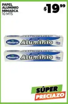 Merco Mimarca - papel aluminio oferta