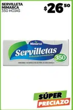 Merco Mimarca - servilleta oferta