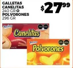 Merco Galletas canelitas o polvorones oferta