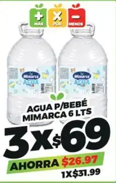 Merco Mimarca - agua p/bebe oferta