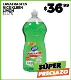 Merco Nice kleen - lavatrastes limon oferta