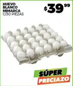 Merco Mimarca - huevo blanco oferta