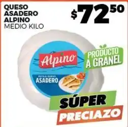 Merco Alpino - queso asadero oferta