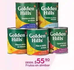 Fresko Golden hills - frutas en almibar oferta