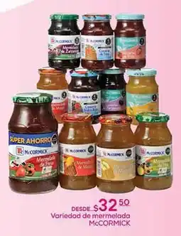 Fresko Mccormick - variedad de mermelada oferta