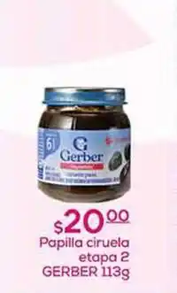 Fresko Gerber - papilla ciruela etapa 2 oferta