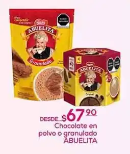 Fresko Abuelita - chocolate en polvo o granulado oferta