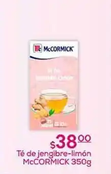 Fresko Mccormick - té de jengibre-limón oferta