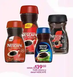 Fresko Nescafé - café clásico o decaf oferta