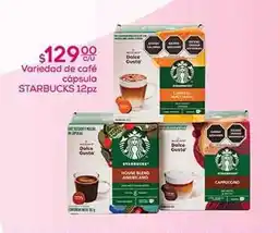 Fresko Starbucks - variedad de café cápsula oferta