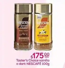 Fresko Nescafé - taster's choice vainilla o dark oferta