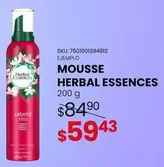 Woolworth Herbal essences - mousse oferta