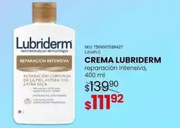 Woolworth Lubriderm - crema oferta