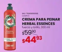 Woolworth Herbal essences - crema para peinar oferta