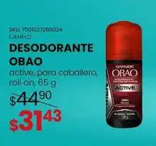Woolworth Obao - desodorante oferta