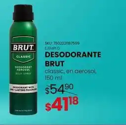 Woolworth Brut - desodorante oferta