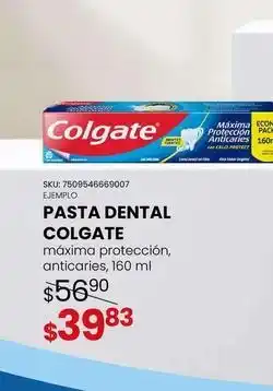 Woolworth Colgate - pasta dental oferta