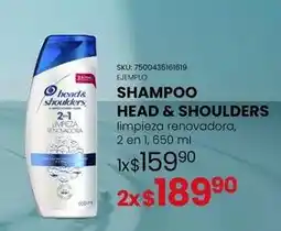 Woolworth Head & shoulders - shampoo oferta