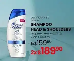 Head & shoulders - shampoo