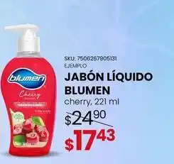 Woolworth Blumen - jabón líquido oferta