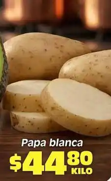 Soriana Híper Papa blanca oferta