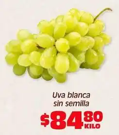 Soriana Híper Uva blanca sin semilla oferta