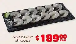 Soriana Híper Camarón chico sin cabeza oferta