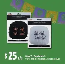 Bodega Aurrerá Variedad de telarañas decorativas oferta