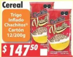 Casa Ley Chachitos Trigo Inflado Vainilla oferta