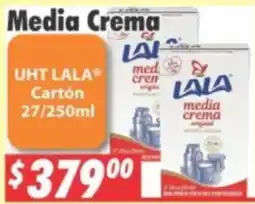 Casa Ley Lala media crema oferta