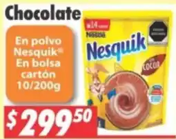 Casa Ley Nesquik Chocolate oferta