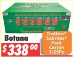 Casa Ley Tostitos Sabritas Pack oferta