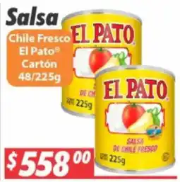 Casa Ley El Pato Salsa de Chile Fresco oferta