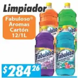 Casa Ley Fabuloso Aromas Cartón oferta