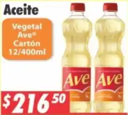 Casa Ley Ave Aceite Vegetal Cartón oferta