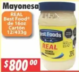 Casa Ley Best Foods Mayonesa oferta