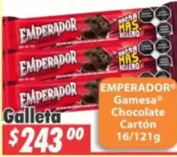 Casa Ley Emperador Galleta Chocolate oferta