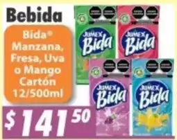 Casa Ley Bida Manzana, Fresa, Uva o Mango oferta