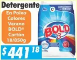 Casa Ley Bold detergente en polvo colores verano oferta