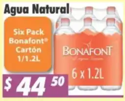 Casa Ley Bonafont Agua Natural oferta