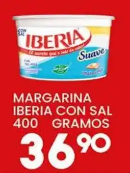 Alsuper Iberia margarina con sal oferta