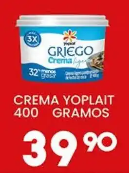 Yoplait Griego Crema ligera