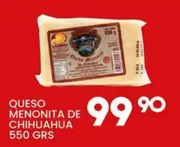 Alsuper Queso Menonita de Chihuahua oferta