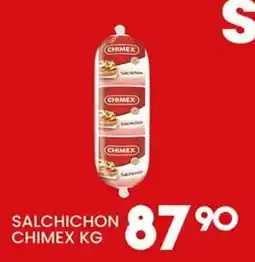 Alsuper Salchichon Chimex oferta