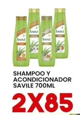 Alsuper savile shampoo y acondicionador oferta
