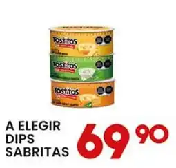 Alsuper Tostitos dips sabritas oferta
