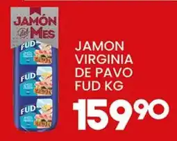 Alsuper Fud jamon virginia de pavo oferta