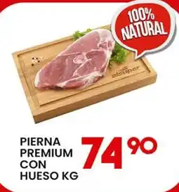 Alsuper Pierna Premium Con Hueso Kg oferta